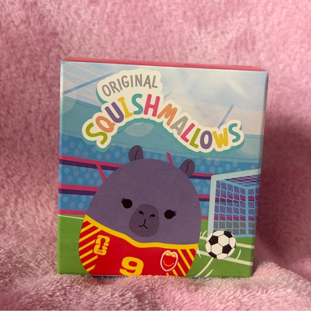 FIFA Squishmallows McDonald’s toy Bnib